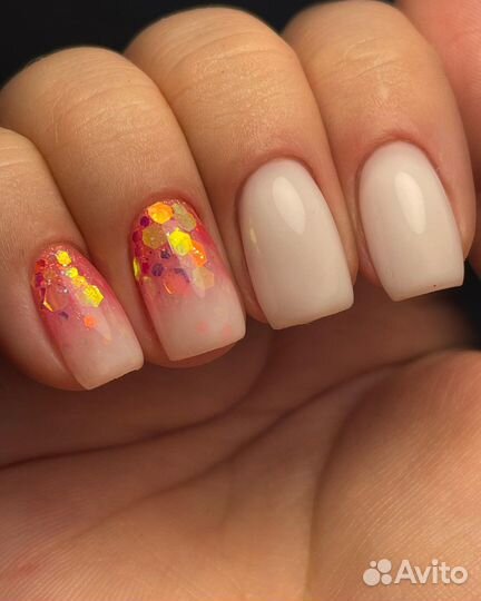 Маникюр покрытие гель лаком