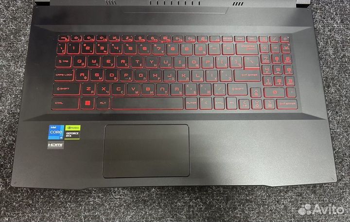 Игровой ноутбук MSI GF76 Katana