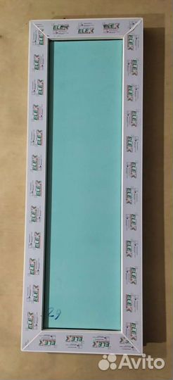 Окно пластиковое глухое