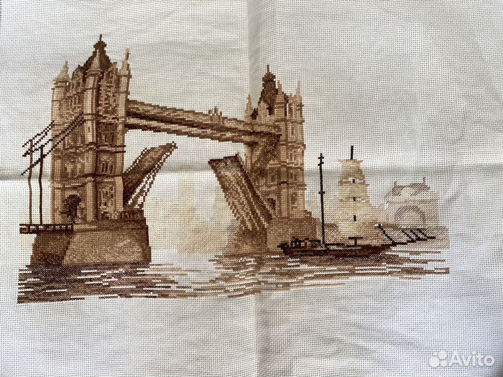 Готовая картина крестиком