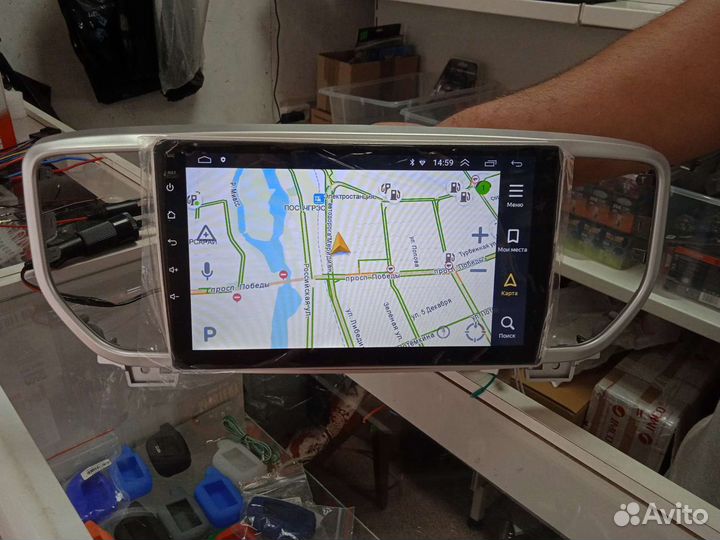 Автомагнитола на Киа Спортаж 4