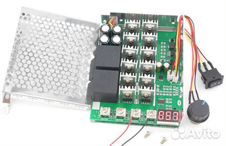 Реверсивный шим регулятор, 60А для эл. двигателей