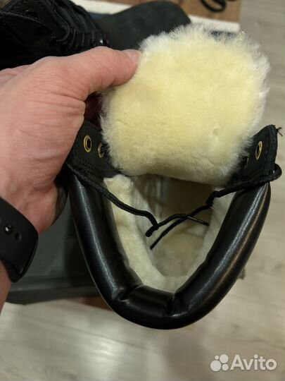 Ботинки зимние timberland с мехом