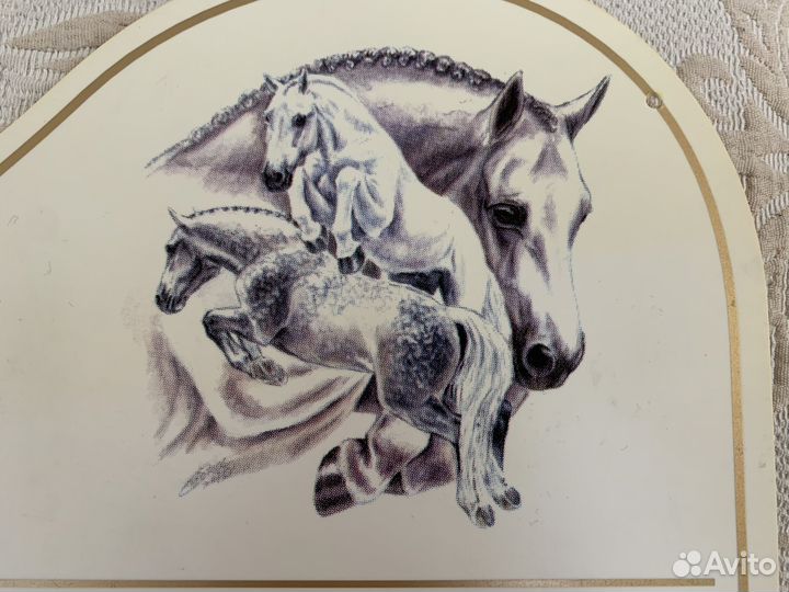 Табличка на денник лошади, конкур (Германия)