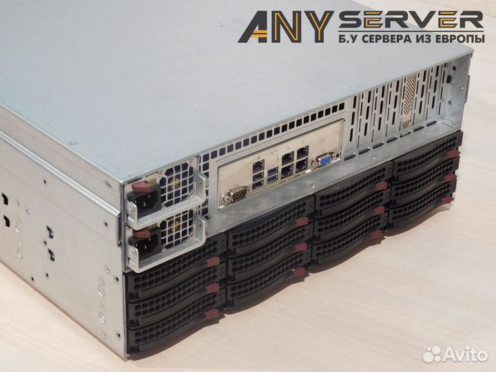 Сервер Supermicro 6048R 2x E5-2696v4 512Gb 36LFF