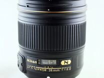 Объектив Nikon Nikkor AF-S 28mm f/1.8G