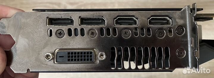 Видеокарта gtx 1070 8gb asus strix рабочая