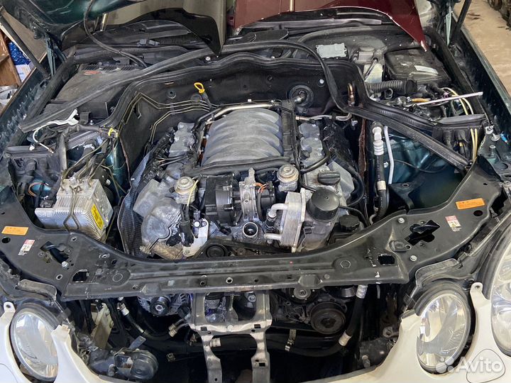 Mercedes e-класс 211 разбор