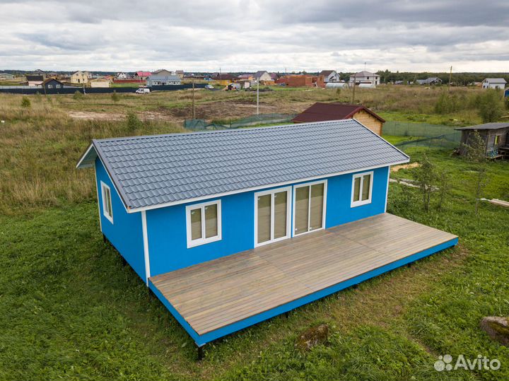 Каркасный дом под ключ 88м