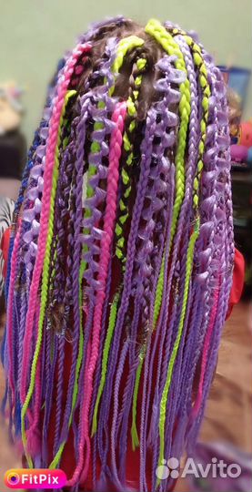 Афрокосички, плетение Зи Зи, де косы и др