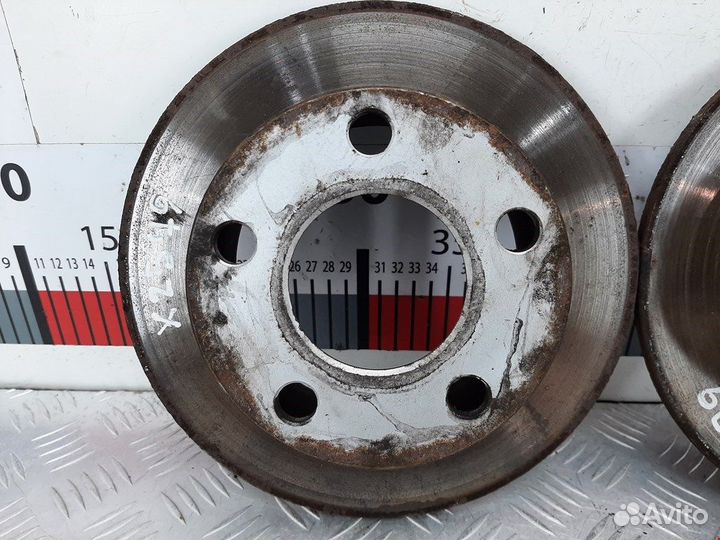 Диск тормозной задний для Volkswagen Passat 5