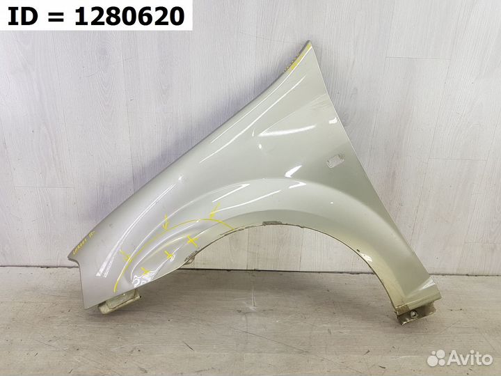 Крыло переднее левое LADA ваз Largus