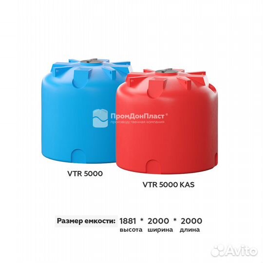 Пластиковая емкость