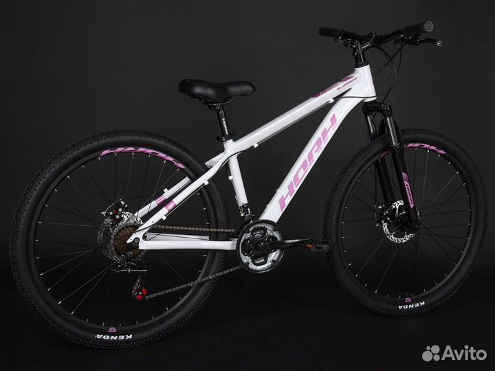 Велосипед horh lima LMD 7.0 27.5 (2023) White-Purp