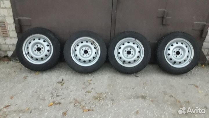 Комплект зимних колес r14 на ваз