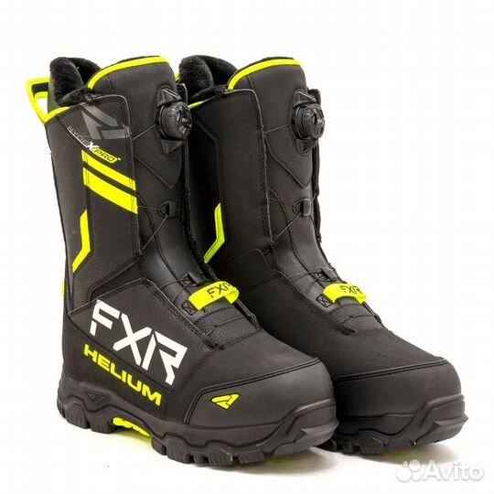 Ботинки FXR Helium BOA Black/Hi-Vis 210705-1065 (1