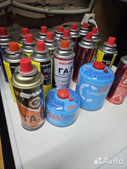 Заправка туристических газовых баллонов