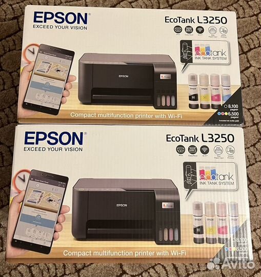 Принтер мфу струйное Epson L3250