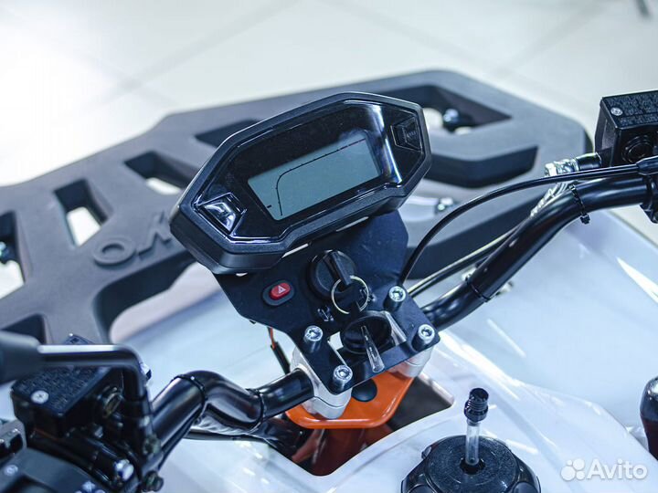 Квадроцикл kayo AU180 белый птс