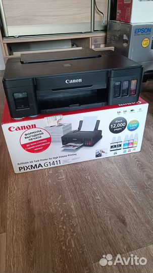 Принтер canon pixma g1411 б/у