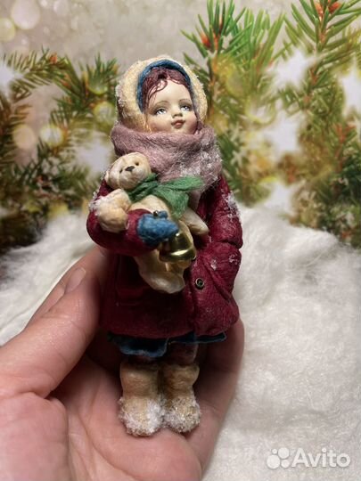 Ватная игрушка