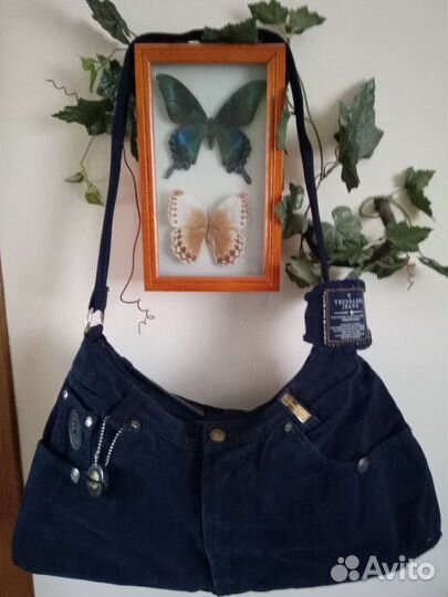 Сумка женская джинсовая Trussardi