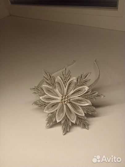 Ободок Снежинка/Цветок