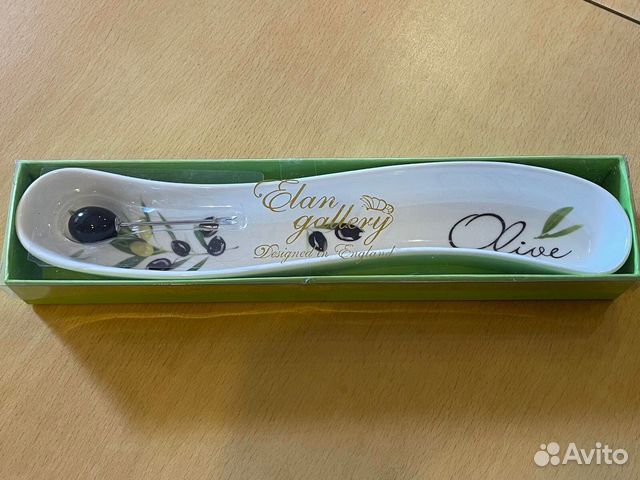 Блюдо фарфор для оливок Elan gallery