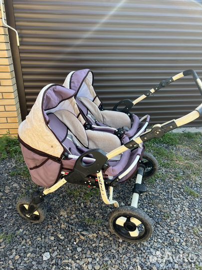 Коляска fenix для двойни