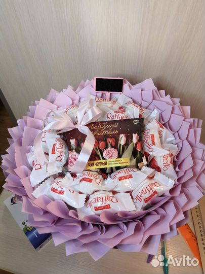 Сладкие букеты из конфет