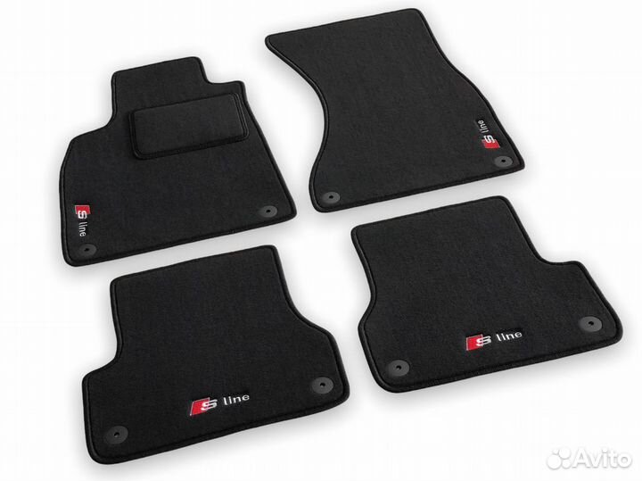 Коврики Audi ворсовые все модели