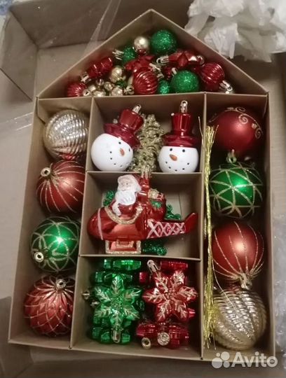 Набор елочных украшений