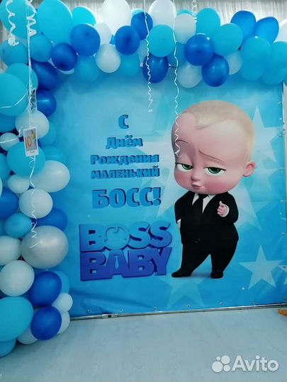 Баннер на день рождение