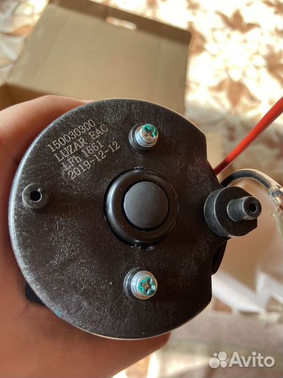 Электровентилятор отопителя Fiat