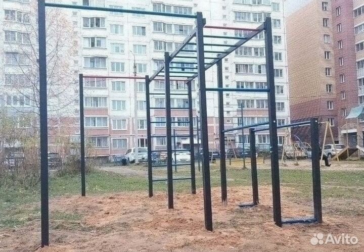 Спортивная площадка воркаут по безналу