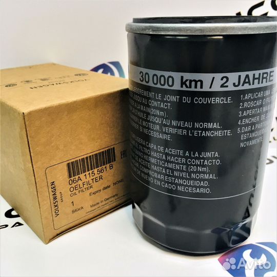 Фильтр масляный 06A115561B для VAG