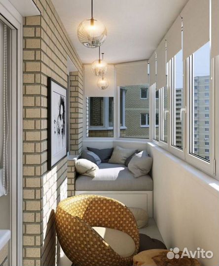 Утепление / остекление балконов под ключ