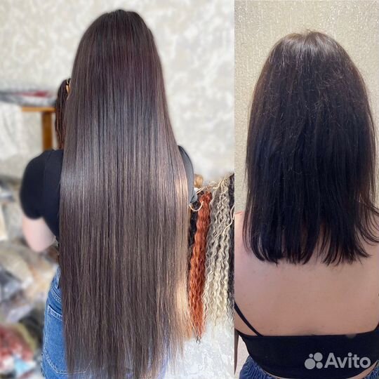 Биопротеин & Японское наращивание волос