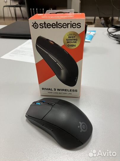 Беспроводная мышь steelseries rival 3 wireless