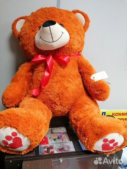 Плюшевый медведь новый