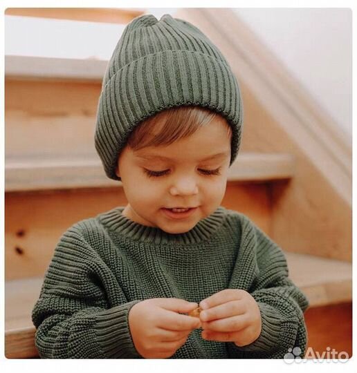 Шапка, панама плюш, кепки детские Н&М 62 - 128 см