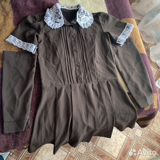 Школьная форма с фартуком