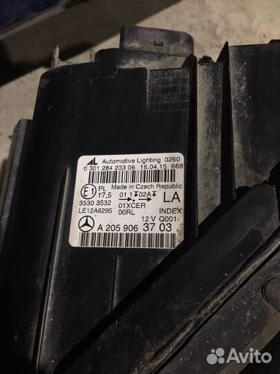 Фара левая С-class w205