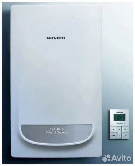 Котел газовый настенный navien deluxe S coax-40K