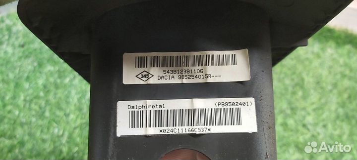 Подушка безопасности пассажира Renault Sandero