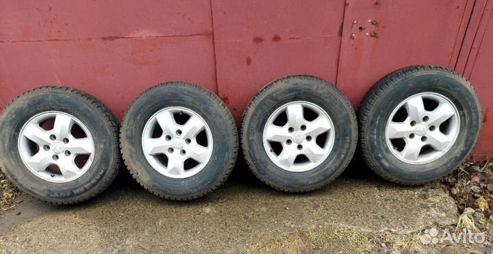 Диски на ssangyong kyron с резиной