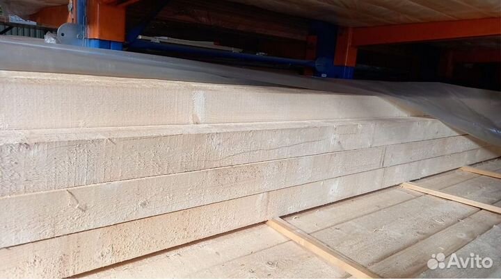 Брус обрезной сухой 100*100*3000 мм сорт 1-2