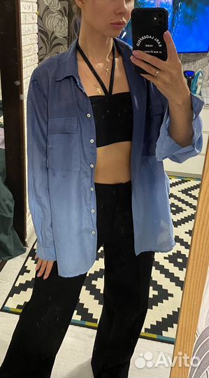 Рубашка женская шелк