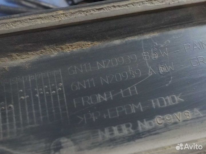 Накладка на дверь перед левая ford fusion