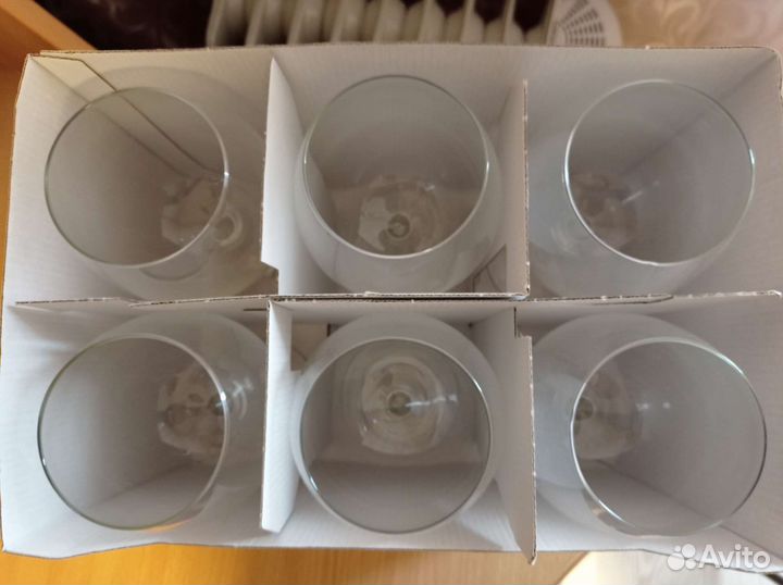 Бокалы для вина IKEA 6 штук